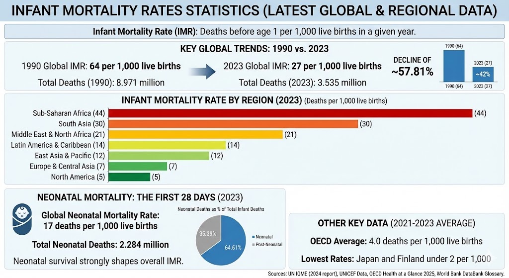 infant mortality rates statistics